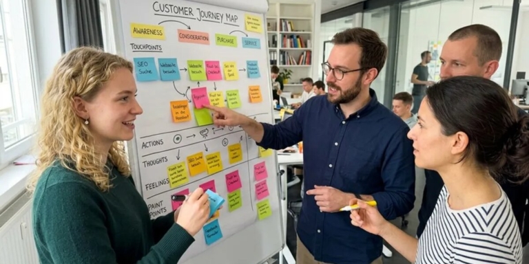 El recorrido del cliente: resumen de las fases, los puntos de contacto y la optimización